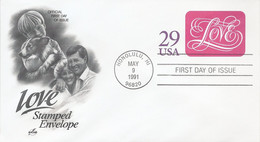 Verenigde Staten Postwaardestuk FDC May-19-1991 HonoLulu (3573) - 1981-00