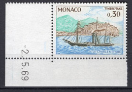 1971 - MONACO - Mi. 66 - NH - (5128-2.3..) - Revenue