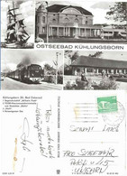 Germany 1983 Postcard Ostseebad Kühlungsborn,Ship, Railway, Locomotive,  Cancelled Ostseebad  19.06.64 - Kuehlungsborn