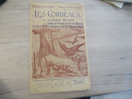 Partition Illustrée  Militaire Guerre La Guerre En Chanson Pierly Les Corbeaux Boyer - Song Books