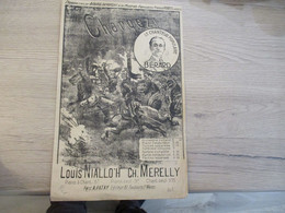 Partition Illustrée  Militaire Guerre Bérard Chargez Louis Niallo'h Merelly - Liederbücher