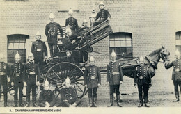 BERKS - READING - CAVERSHAM - FIRE BRIGADE C1910 (REPRO) Be330 - Reading