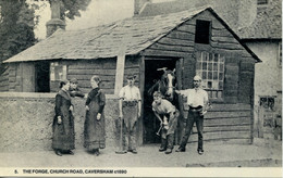 BERKS - READING - CAVERSHAM - THE FORGE, CHURCH ROAD C1890 (REPRO) Be332 - Reading