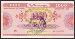 GEORGIA.  State Loan Bond 1000 Roubles 1992. - Géorgie