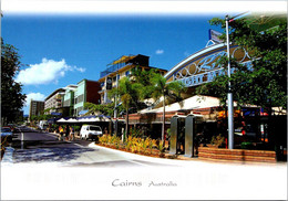 (2 B 10 ) Australia - QLD -  Cairns  (with Flower Stamp) - Cairns