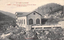 TARN  81    VABRE  USINE ELECTRIQUE DES FORCES MOTRICES DE L'AGOUT AU PONT DE LUZIERES - Vabre