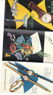 PO0433E# Brochure OROLOGI ROLEX Anni '50/MAP LUCERNE - Montres Haut De Gamme