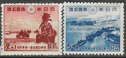 JAPAN# FROM 1942  STAMPWORLD 346-47** - Neufs