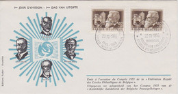 FDC - Congres 1955 Van De KLBP - Congrès 1955 De La FRCPB - 1951-1960
