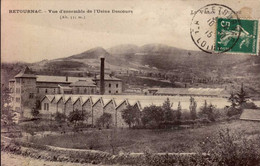 RETOURNAC    ( HAUTE LOIRE )    VUE D ' ENSEMBLE DE L ' USINE DESCOURS - Retournac