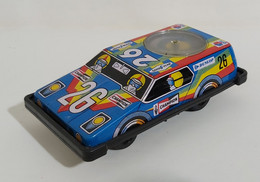 I101537 Giocattolo Latta / Tin Toy - Auto Con Disco Ipnotico Colorato - Jugetes Antiguos