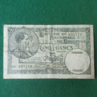 BELGIO 5 FRANCS 1927 - 5 Francs