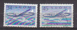 L6205 - FINLANDE FINLAND AERIENNE Yv N°5/6 - Oblitérés