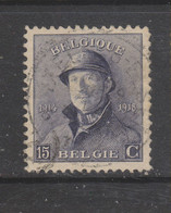COB 169 Oblitération Centrale IXELLES - 1919-1920 Trench Helmet