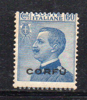 XP2931 - CORFU '  1923 : Occupazione Italiana, Sassone N. 7 Gomma Integra  ***  MNH - Corfu