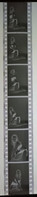 6 Negative Hübsche Junge Frau Sw / Beautiful Young Woman Bw / 24x35mm Vom Prof. Fotograf Erotik Erotic Abx-LR45-1 - Zonder Classificatie