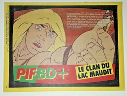 RARISSIME PIF BD RAHAN CHERET Le Clan Du Lac Maudit Bande Dessinée  11 Pages - Rahan
