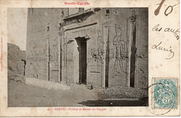 EDFOU Pylone Et Relief Du Temple - Edfou