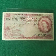 BRITISH CARIBBEAN 1 DOLLAR 1954 - Ostkaribik