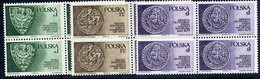 POLAND 1975 Piast Dynasty In Blocks Of 4 MNH / **. Michel 2416-18 - Neufs