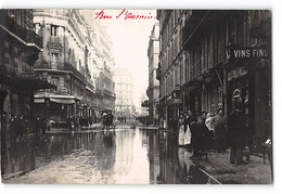 CPA 75007 Carte Photo Inondation De Paris Vue De La Rue Saint Dominique - Arrondissement: 07