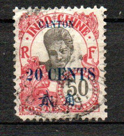 Col24 Colonies Canton  N° 78 Oblitéré Cote 3,00 € - Used Stamps