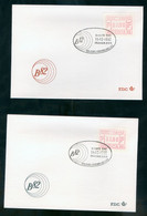 België FDC ATM6A Perfect (2 Scans) - Lettres & Documents