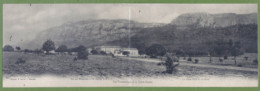 CPA Double Volet, Dos Précurseur - VAR - VUE PANORAMIQUE DE LA STE BAUME - PIC DES BIGUINES, LE SAINT PILON, LA GROTTE - Autres & Non Classés