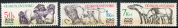 CZECHOSLOVAKIA 1981 Prague Zoo MNH / **.  Michel 2635-37 - Ungebraucht