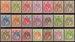 Nederland 1899-1921 NVPH Nr 56/76 Ongebruikt/MH Koningin Wilhelmina - Unused Stamps