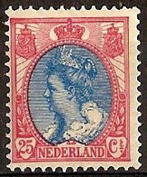 Nederland 1899 NVPH Nr 71 Ongebruikt/MH Koningin Wilhelmina - Nuovi
