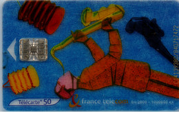 21100 - Frankreich - France Telecom , Telecarte - Schede Telefoniche Olografiche