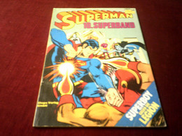 SUPERMAN  N° 10  SUPERBAND  MIT BATMAN  /  AVEC POSTER   (1978 ) - Andere & Zonder Classificatie