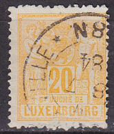 LUXEMBURG LUXEMBOURG [1882] MiNr 0049 B ( O/used ) - 1882 Allegory