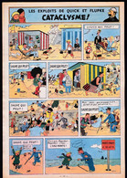 TINTIN - Hergé : Les Aventures De Quick Et Flupke Couleur Datant De 1952 Et Paru Dans Le Journal TINTIN. - Quick Et Flupke