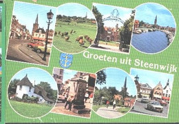 Nederland Holland Pays Bas Steenwijk Met Groene Rand - Steenwijk