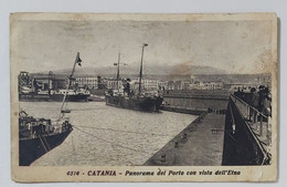 00802 Cartolina - Catania Porto - VG 1935 - Catania