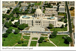Minnesota St Paul Aerial View State Capitol Building - St Paul