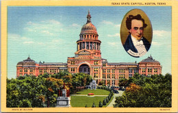 Texas Austin State Capitol Building Curteich - Austin