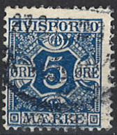 Denmark 1907. Avisporto Mi.Nr. 2 X, Used O - Fiscali