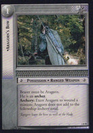 Vintage The Lord Of The Rings: #1 Aragorn's Bow - EN - 2001-2004 - Mint Condition - Trading Card Game - El Señor De Los Anillos