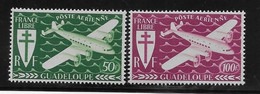 Guadeloupe Poste Aérienne N°4/5 - Neufs ** Sans Charnière - TB - Airmail