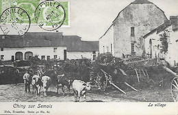 BELGIQUE - 1904 -  CHINY SUR SEMOIS -  LE VILLAGE - Chiny