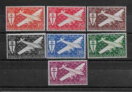 A.E.F. Poste Aérienne N°22/28 - Neufs ** Sans Charnière - TB - Unused Stamps