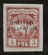 Russie 1919 N° Y&T :  Batoum 13 * - 1919-20 Occupation Britannique