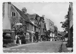 (RECTO / VERSO) RYE IN 1960 - WATCHBELL STREET - BEAUX TIMBRES - CPSM GF - Rye