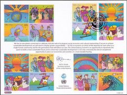 UNO GENF 2002 Mi-Nr. 57 Erinnerungskarte - Souvenir Card - Brieven En Documenten