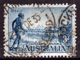 Australia 1934 Centenary Of Victoria 3d In Fine Used Condition. - Oblitérés