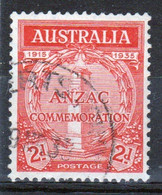 Australia 1935 20th Anniversary Of Gallipoli Landing 2d In Fine Used Condition. - Oblitérés