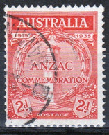 Australia 1935 20th Anniversary Of Gallipoli Landing 2d In Fine Used Condition. - Oblitérés